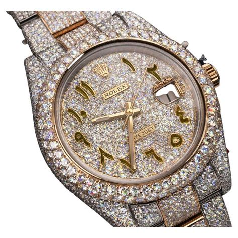 fake iced out rolex for sale|rolex iced out arabic.